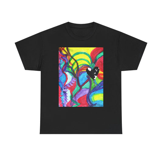 Mosiac Heart - Unisex Cotton Tee - Features Art you can wear!
