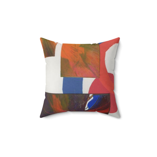 Artfully Designed - Faux Suede Square Pillow - Featuring original artwork from PGD's Collection!