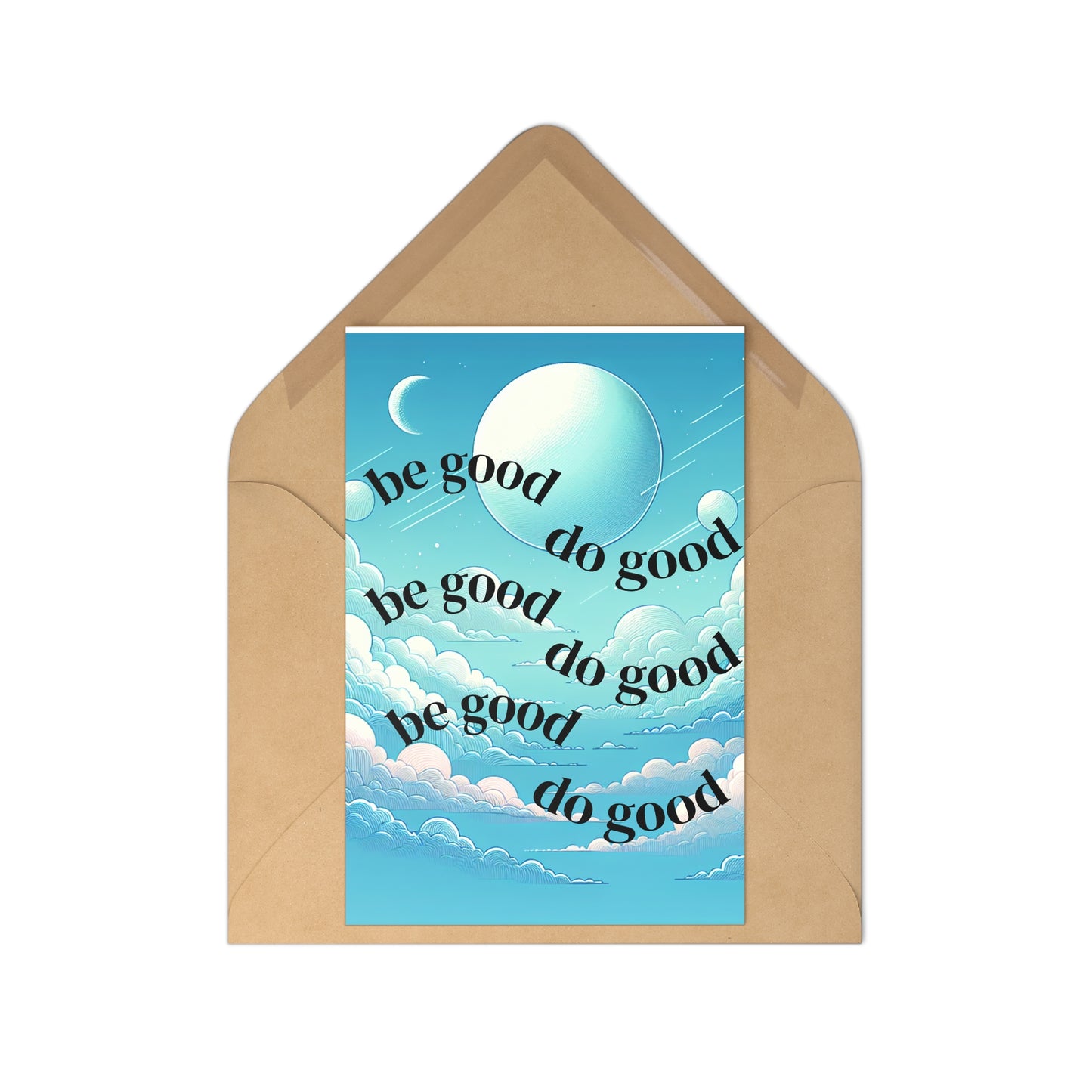 Inspirational Postcards Set, Motivational Cards, Encouragement Notes, Be Good Do Good Series, Gift for Friends, Stationery Decor