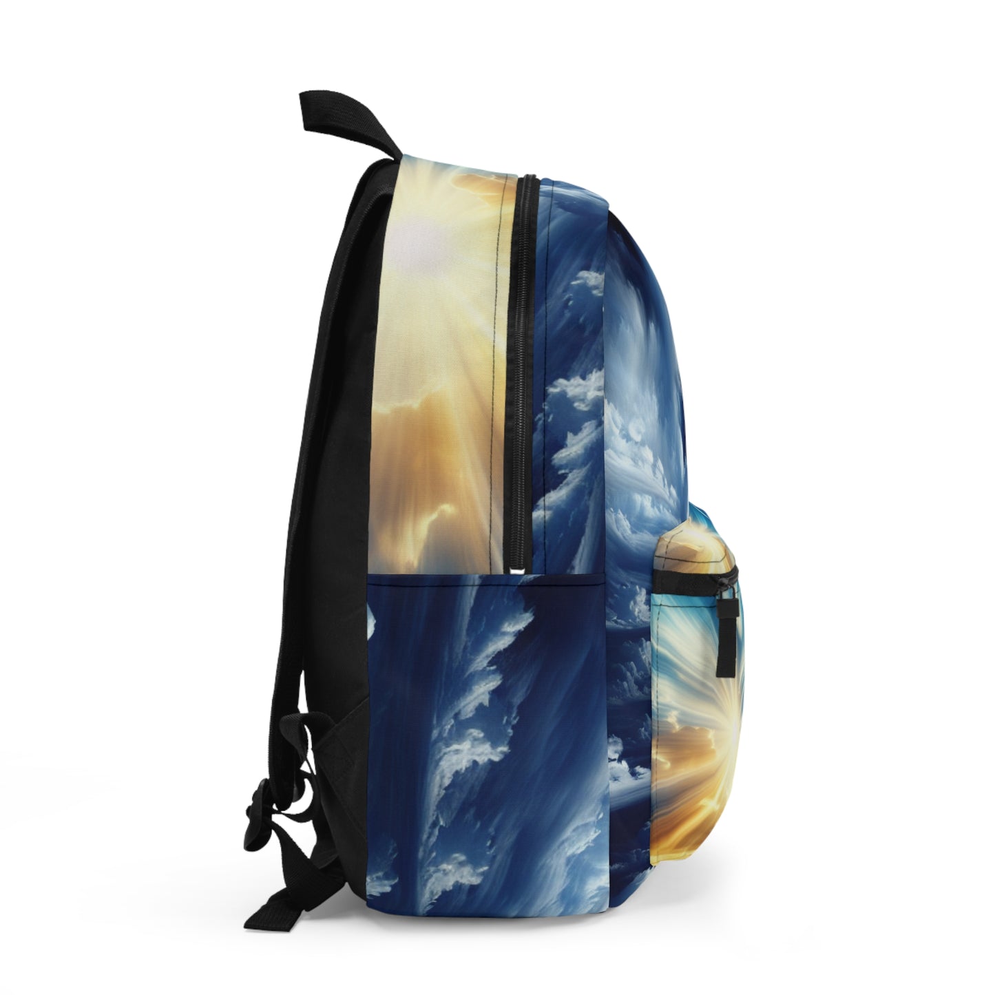 Sky Themed Backpack for Dreamers, Colorful School Bag, Travel Backpack, Unique Gift for Adventurers, Astronomy Enthusiast