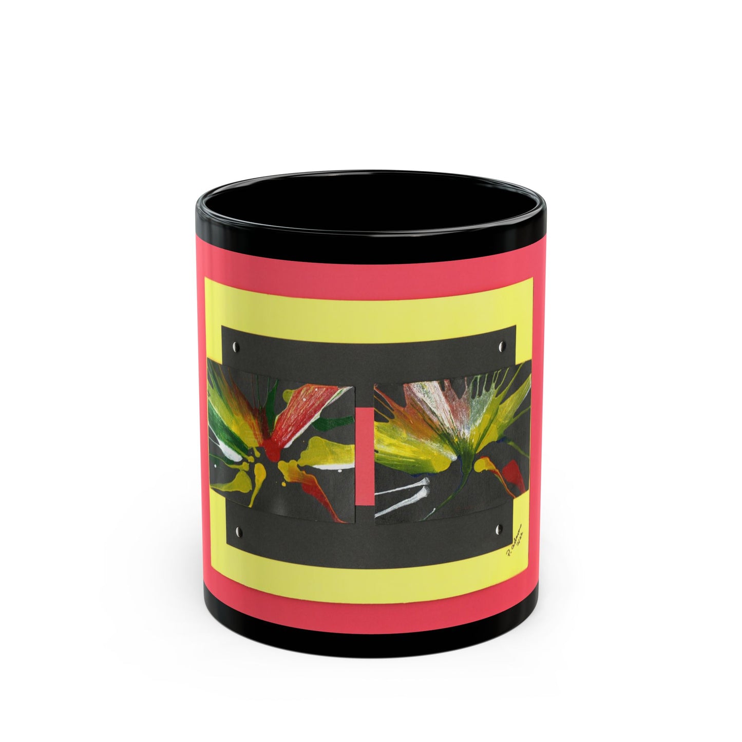Ceramic Mug (11oz, 15oz) Artfully Designed! Great gift for an art lover!