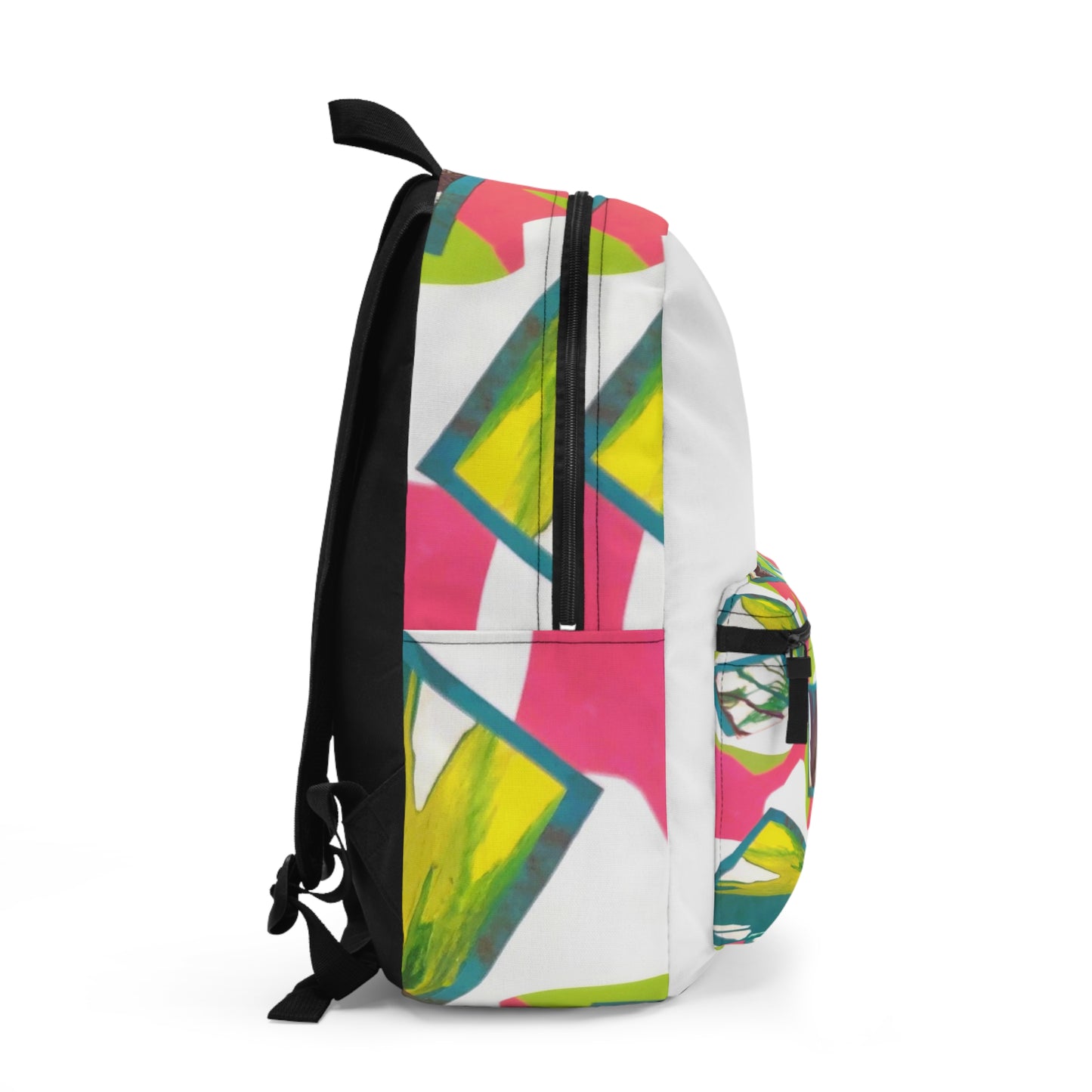 Colorful Photo Collage Backpack, Trendy Bag for School, Travel or Gifting, Bright Backpack for Teens, Unique Distinctive Design