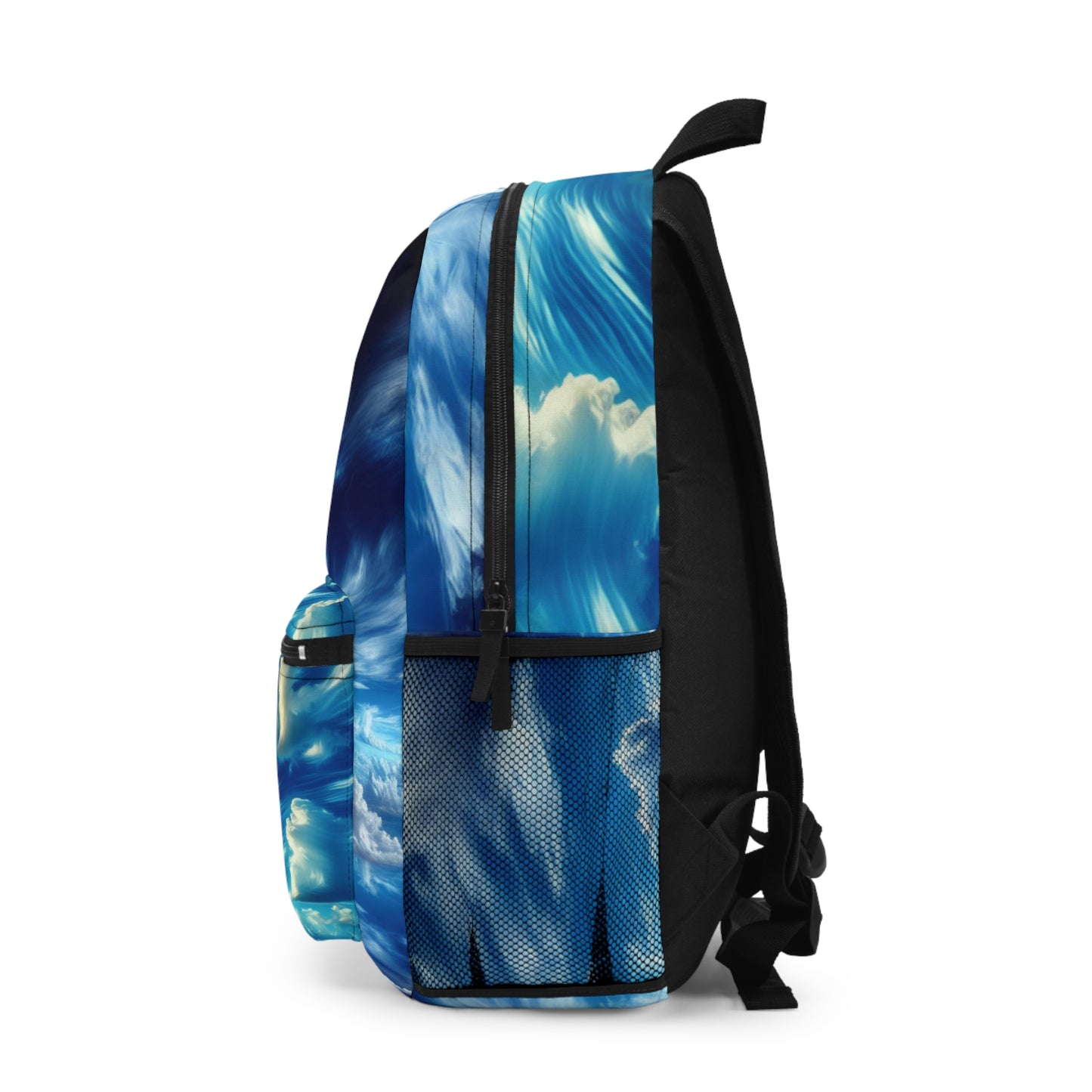 Sky Themed Backpack for Dreamers, Colorful School Bag, Travel Backpack, Unique Gift for Adventurers, Astronomy Enthusiast