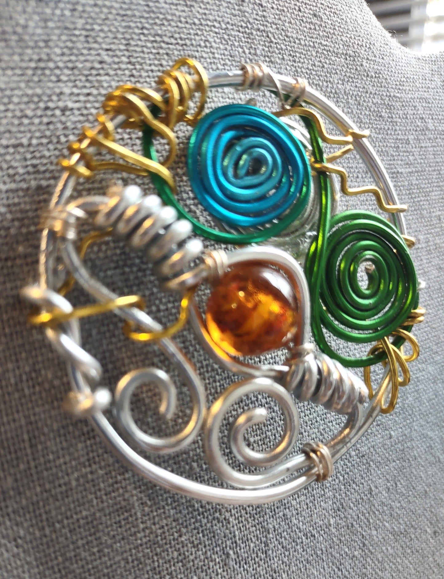 Abstract Art Aluminum Pins