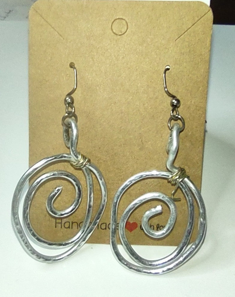 Handmade Aluminum earrings