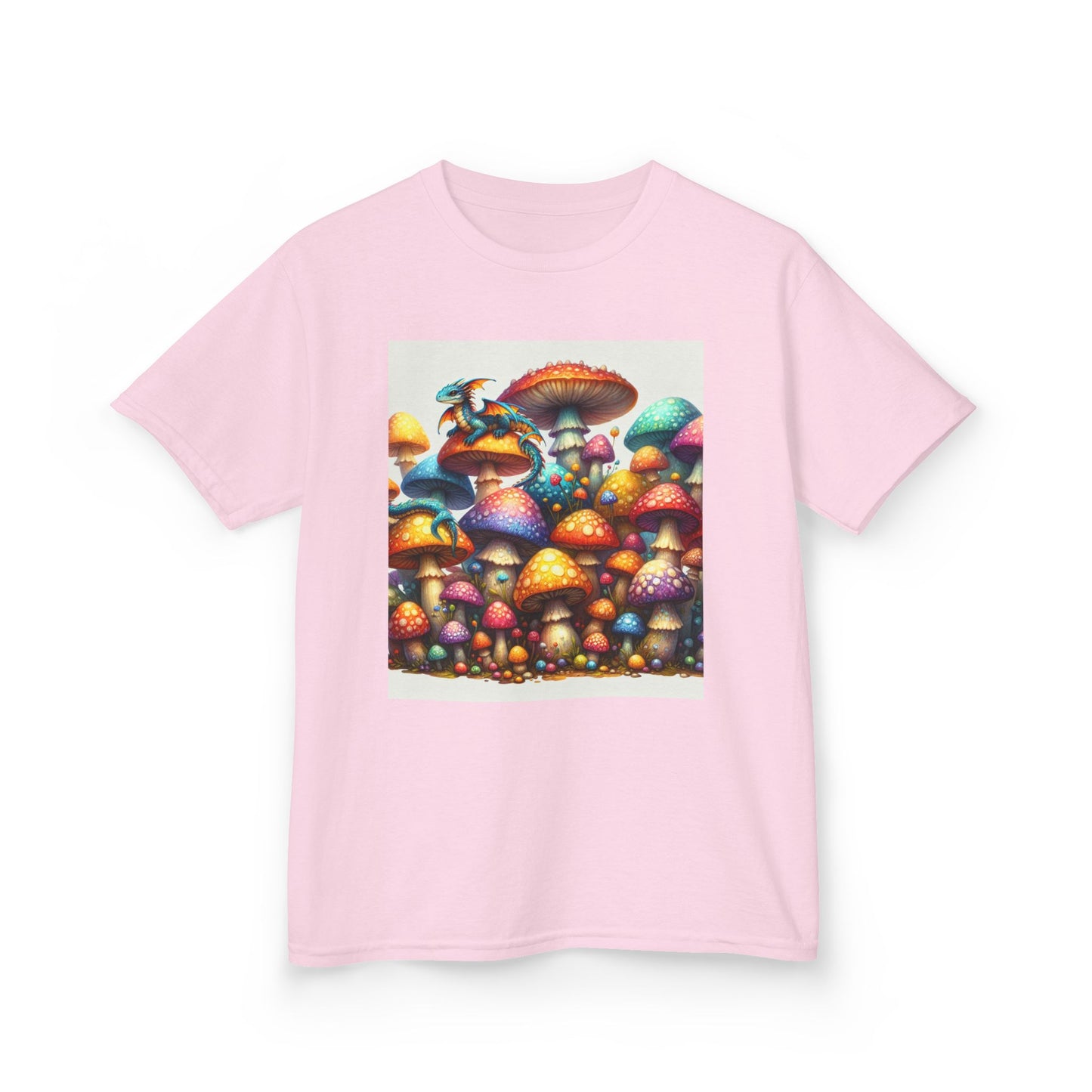 Kids Heavy Cotton™ Tee - Magic mushroom novelty print