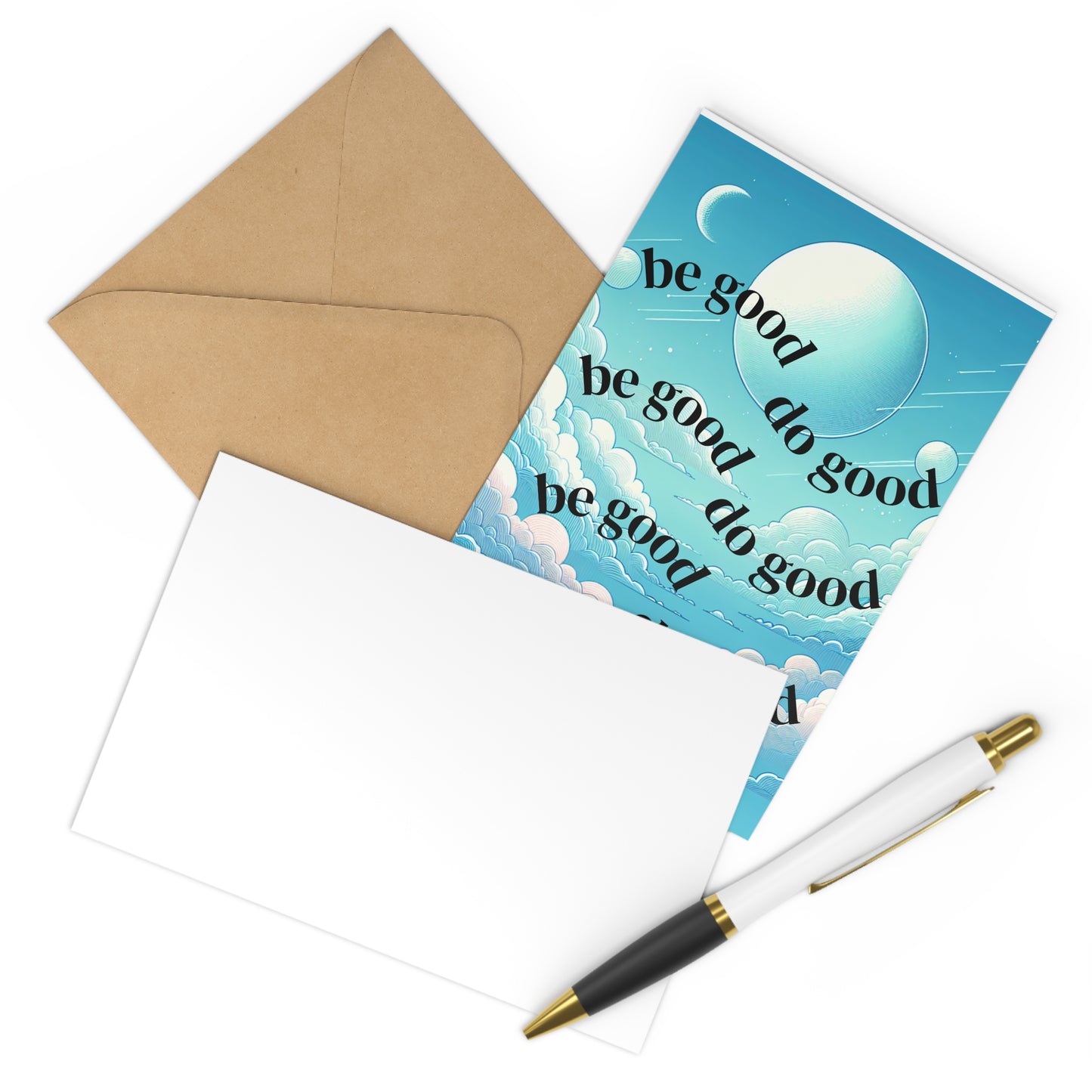 Inspirational Postcards Set, Motivational Cards, Encouragement Notes, Be Good Do Good Series, Gift for Friends, Stationery Decor