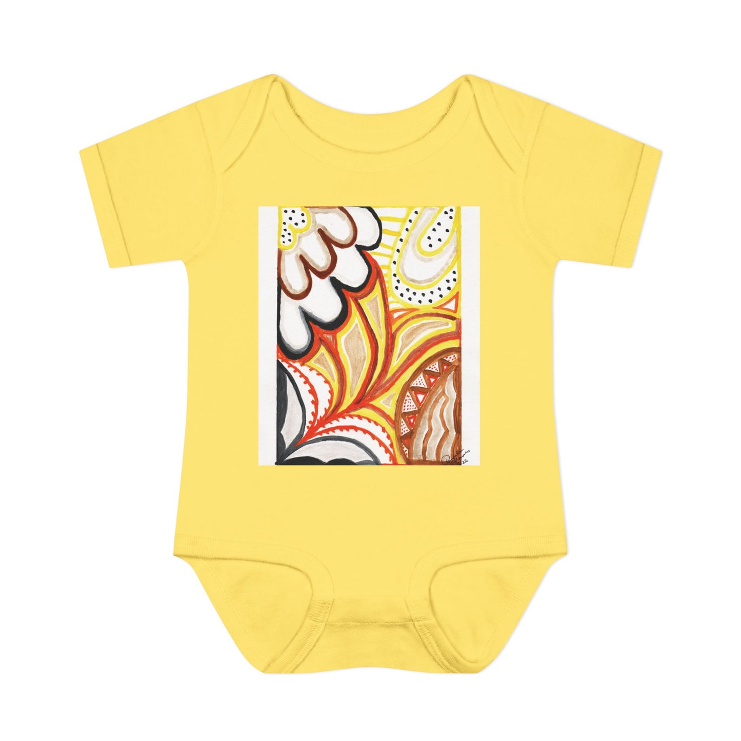 Infant Onesie - Baby Onesie - Cotton Onesie - Original Artwork - Pamela Gene Designs