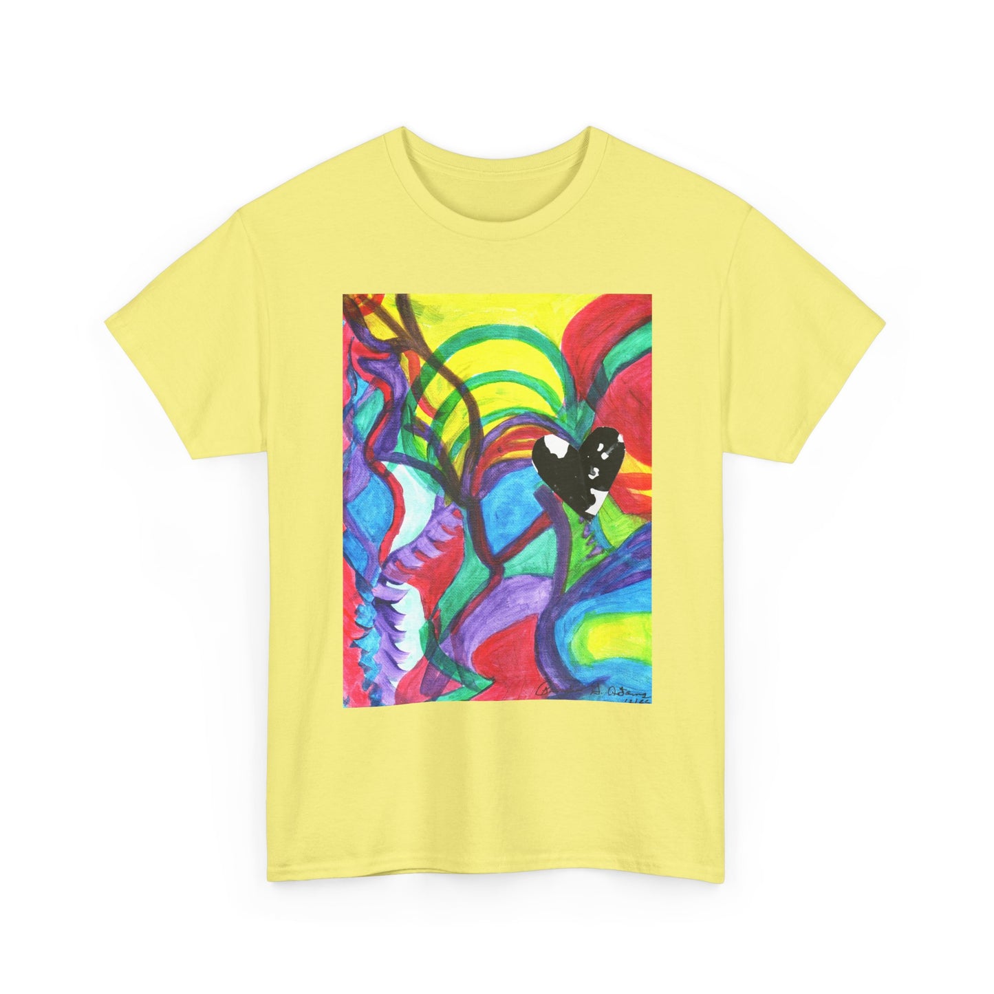 Unisex Heavy Cotton Tee - Artfully Designed with original artwork from the Pamela Gene Designs Collection!