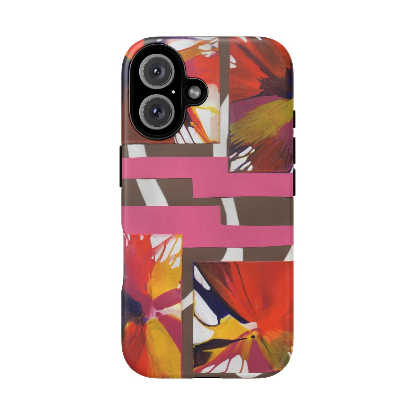 iPhone 16 Phone Case - Floral Phone Cover, Tough Phone Case, Bold Design Phone Case, Everyday Use, Gift for Her