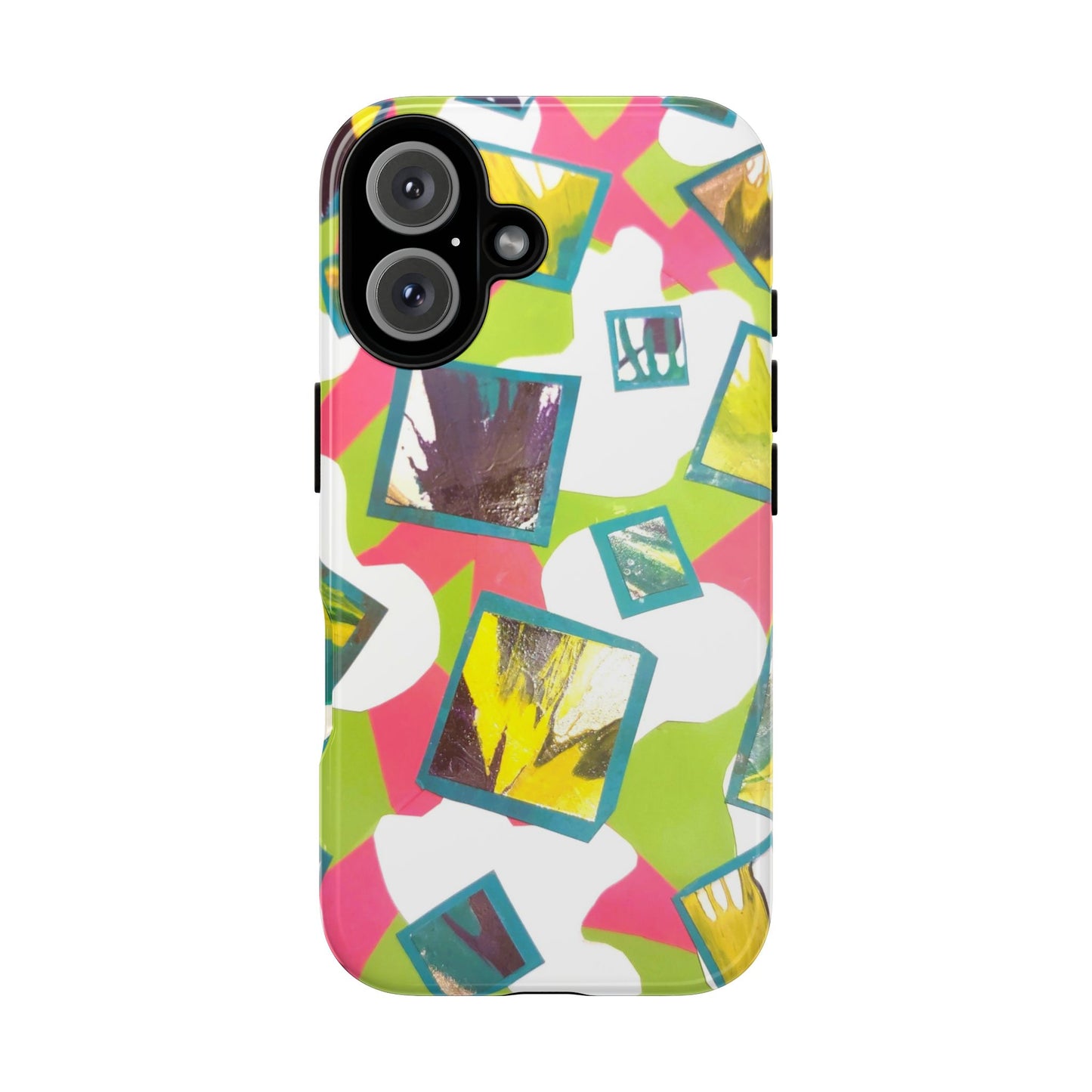 iPhone 16 Phone Case , Tough Cases, Colorful Cell Cover, Unique Tech Accessory, Gift for Her, Trendy Mobile Protector