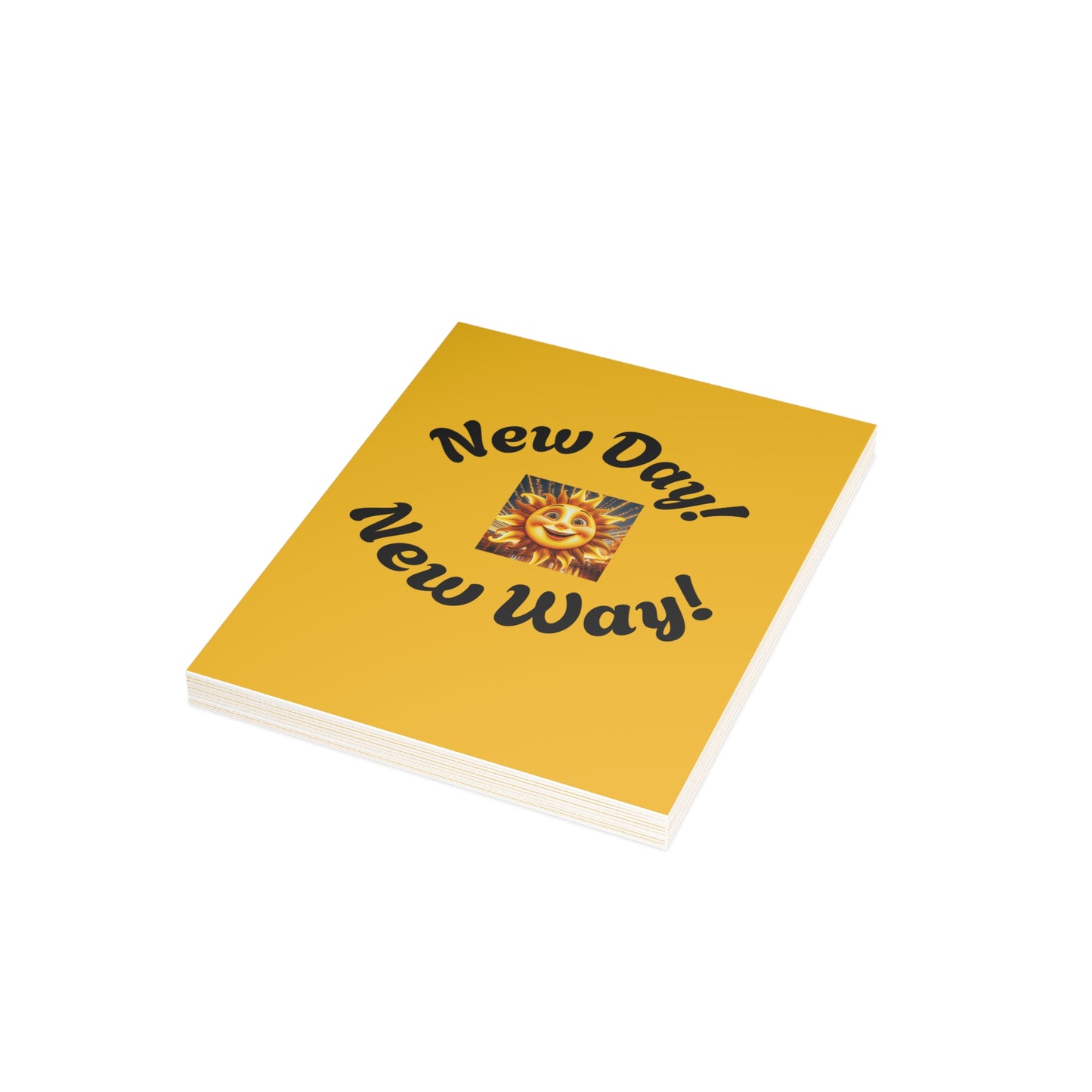 Sunshine Message Postcard Bundle - New Day! New Way! Greeting Cards with Envelopes, Motivational Mail, Friendship Notes, Positive [...]
