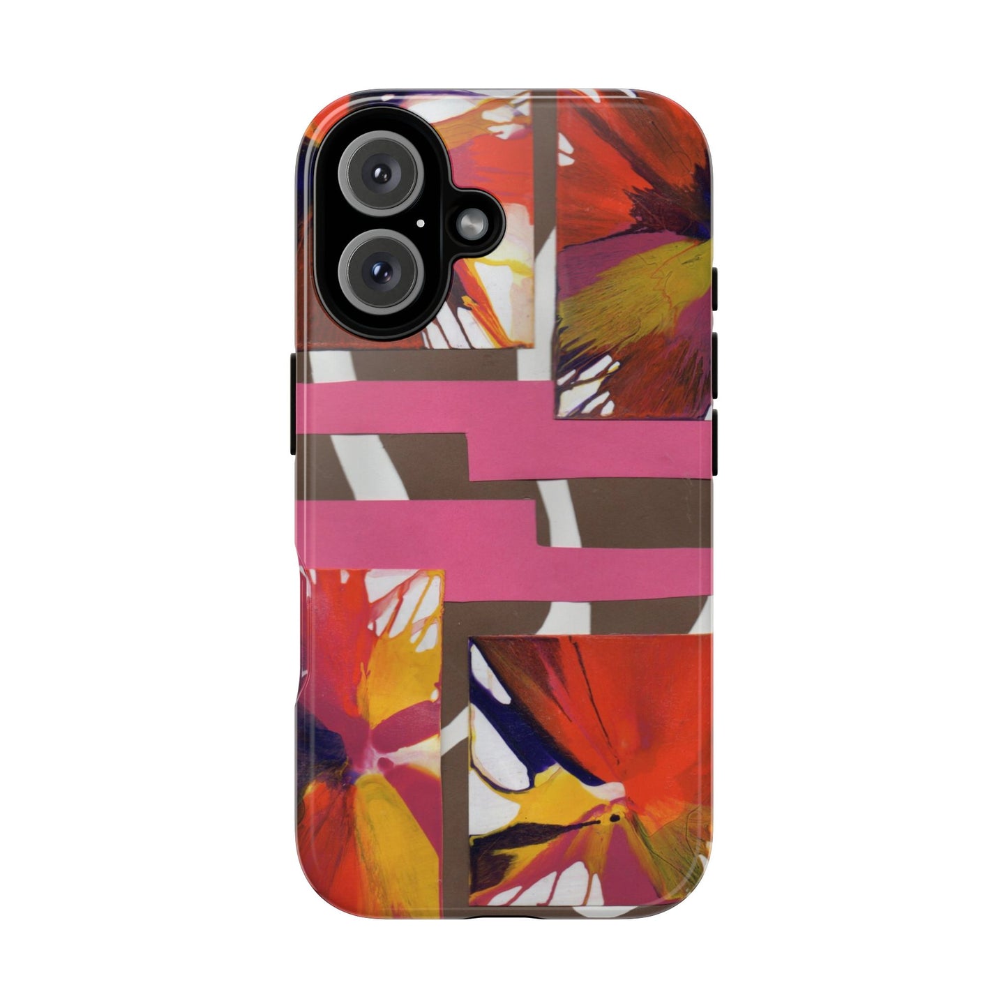 iPhone 16 Phone Case - Floral Phone Cover, Tough Phone Case, Bold Design Phone Case, Everyday Use, Gift for Her