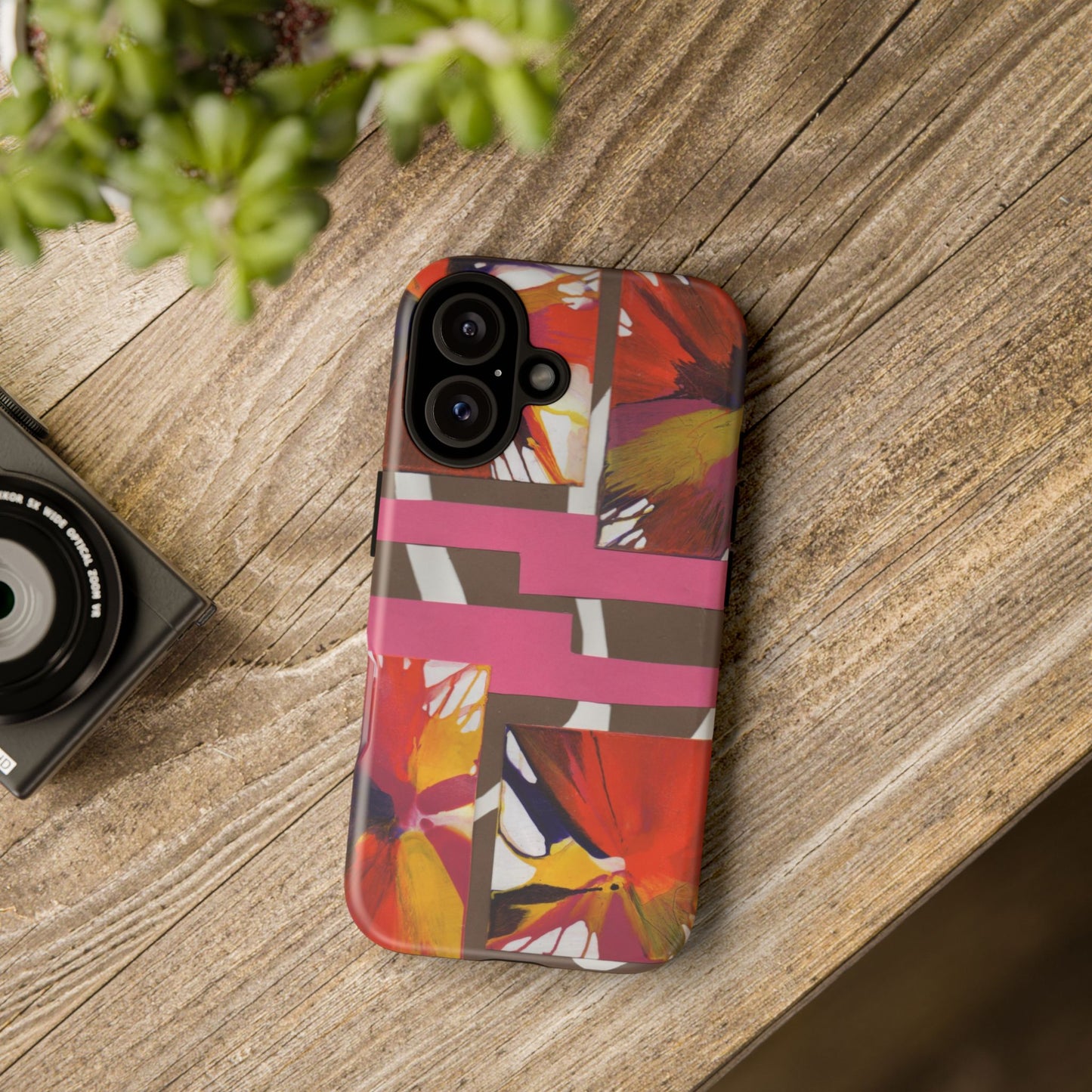 iPhone 16 Phone Case - Floral Phone Cover, Tough Phone Case, Bold Design Phone Case, Everyday Use, Gift for Her
