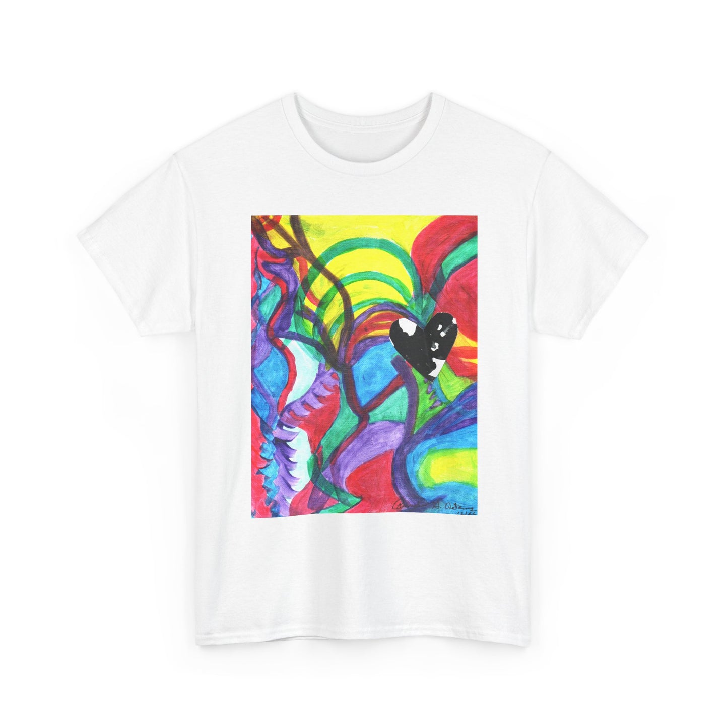Unisex Heavy Cotton Tee - Artfully Designed with original artwork from the Pamela Gene Designs Collection!
