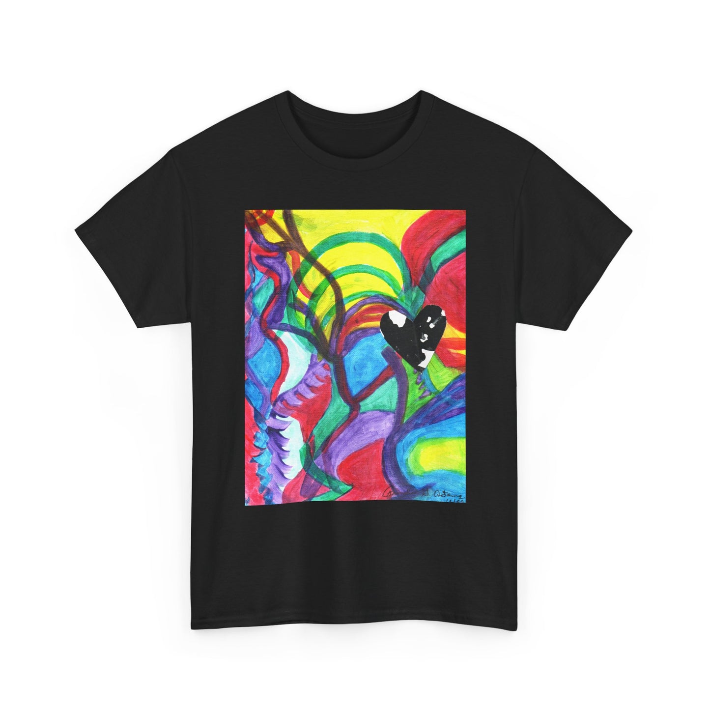 Unisex Heavy Cotton Tee - Artfully Designed with original artwork from the Pamela Gene Designs Collection!