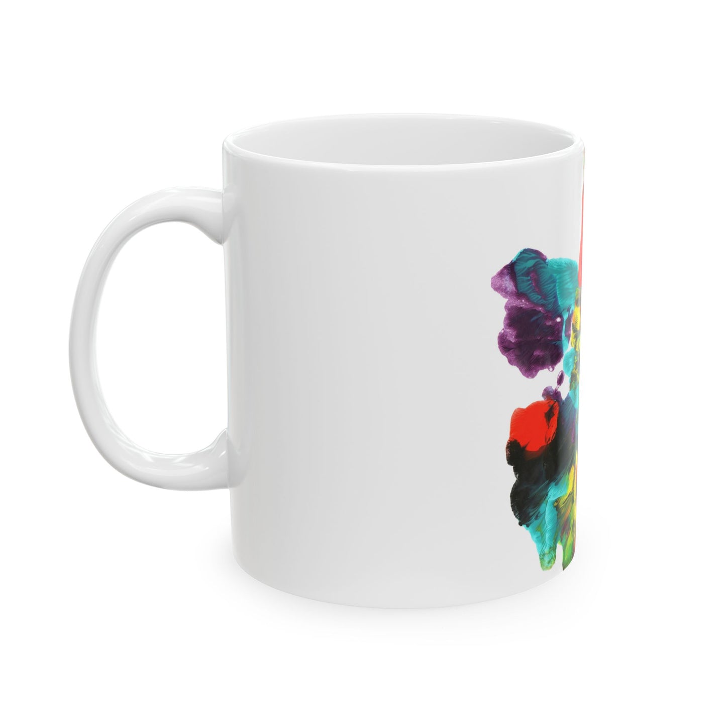Ceramic Mug, (11oz, 15oz) - Artfully Designed!  Great gift for an "Art Lover!"