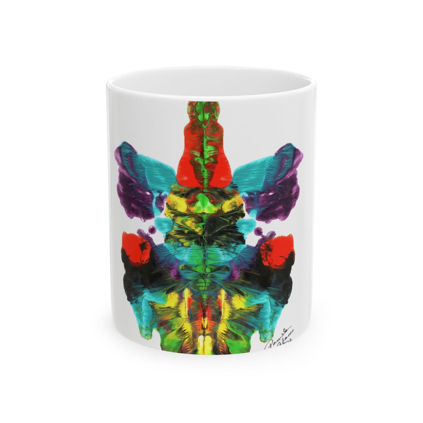 Ceramic Mug, (11oz, 15oz) - Artfully Designed!  Great gift for an "Art Lover!"