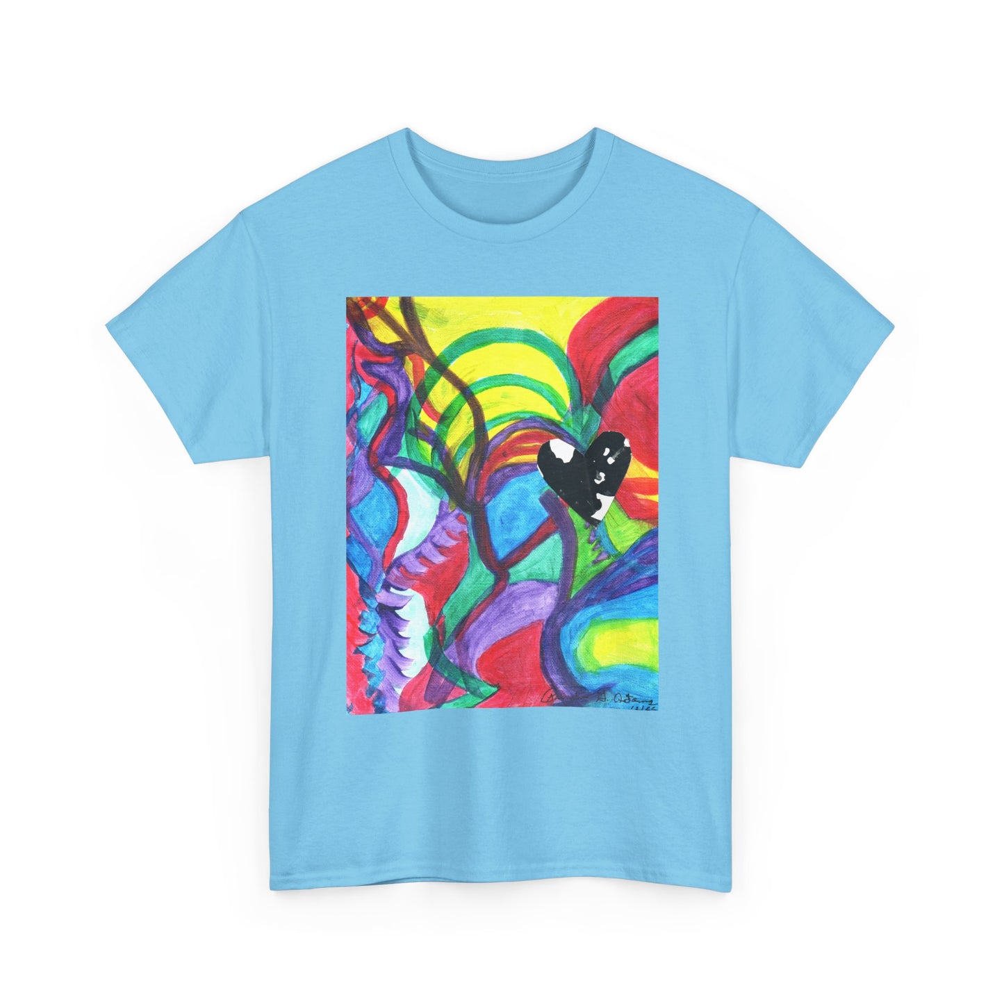 Unisex Heavy Cotton Tee - Artfully Designed with original artwork from the Pamela Gene Designs Collection!