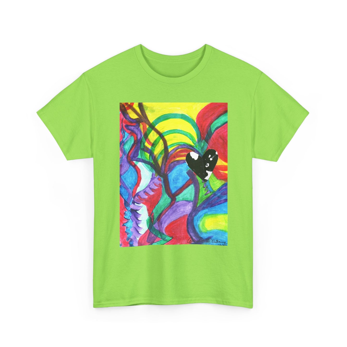 Unisex Heavy Cotton Tee - Artfully Designed with original artwork from the Pamela Gene Designs Collection!