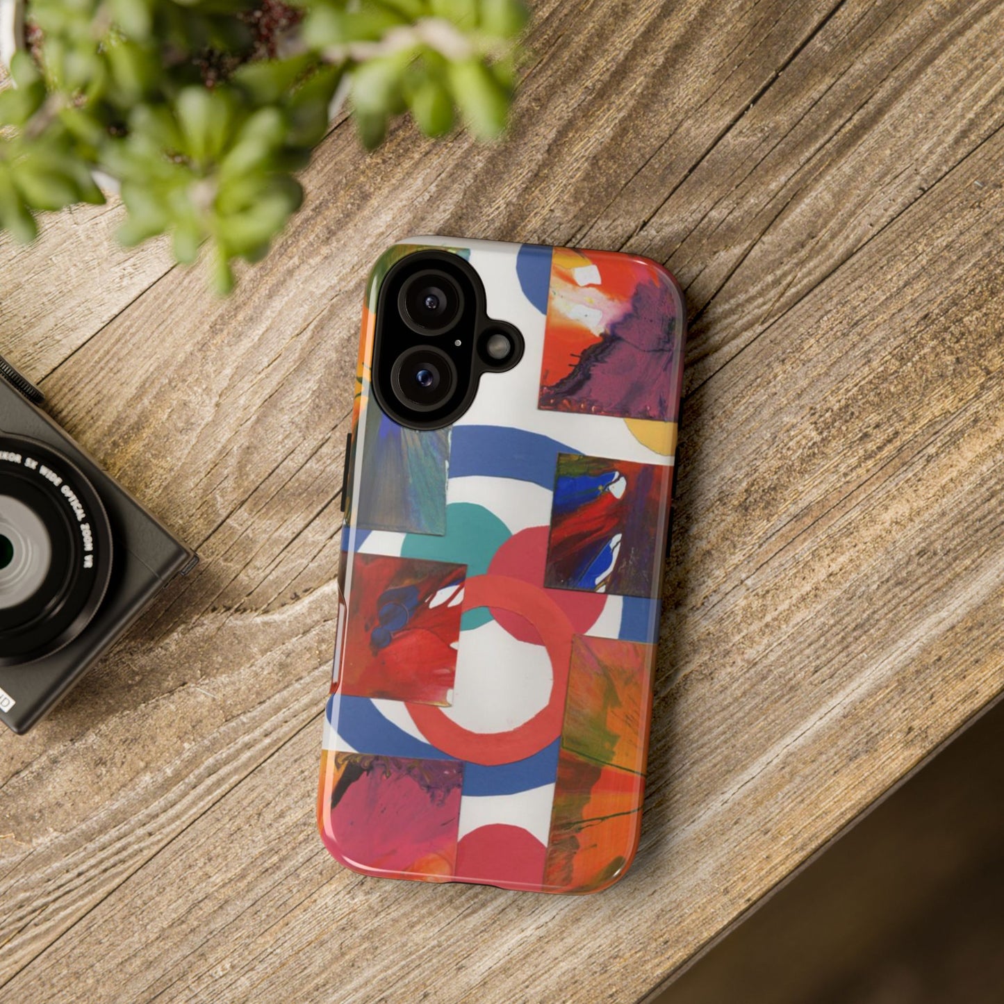 iPhone 16 Phone Case - Tough Cases, Vibrant Phone Cover, Artistic Mobile Protector, Unique Gift for Creatives, Stylish Tech Accessories