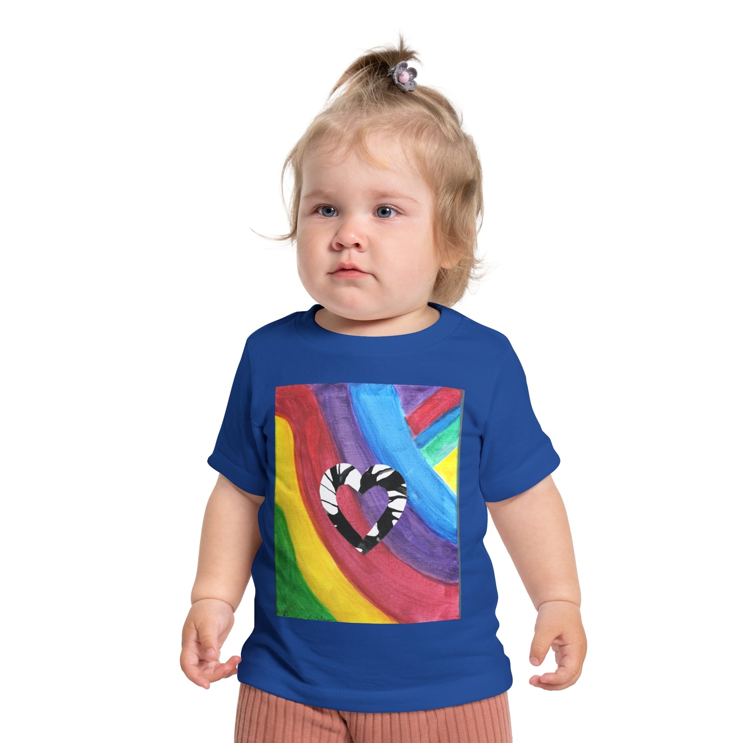 T-Shirt for baby - Cute Baby Gift, - Rainbow Art T - Shirt - Shower Gift