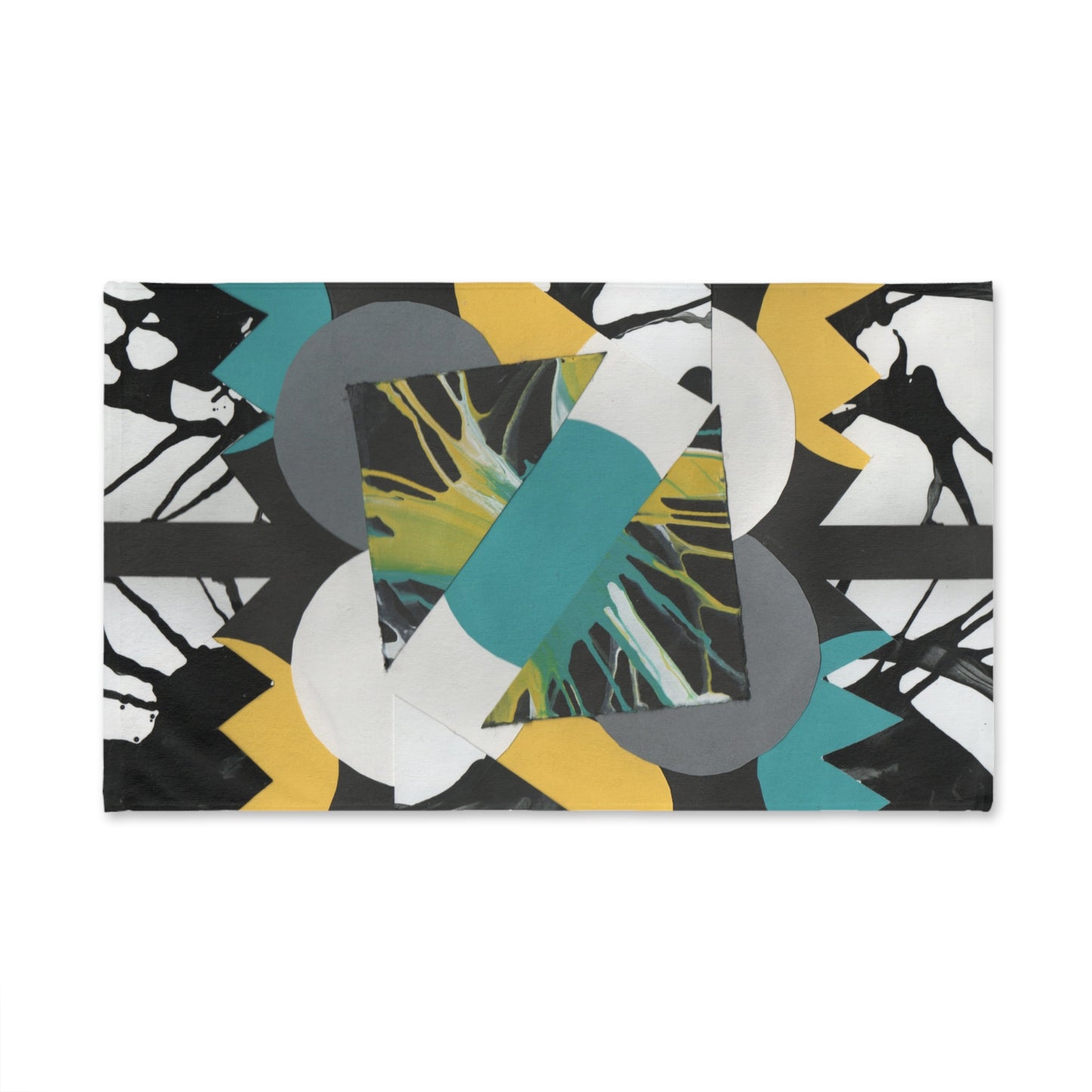 Colorful Hand Towel - Modern Original Design - "Icebreaker" from The Pamela Gene Designs Collection!