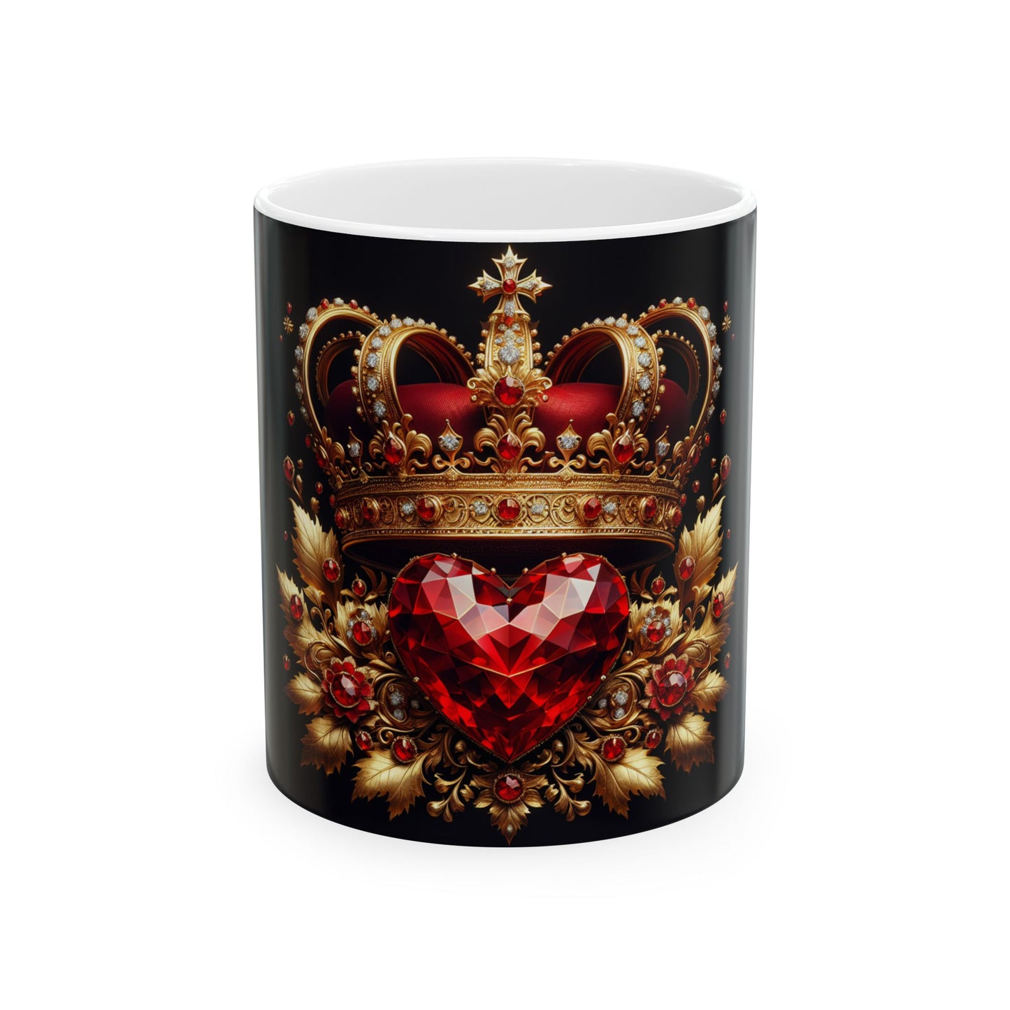 Queen of My Heart - Ceramic Mug, (11oz, 15oz) - Great Gift Idea