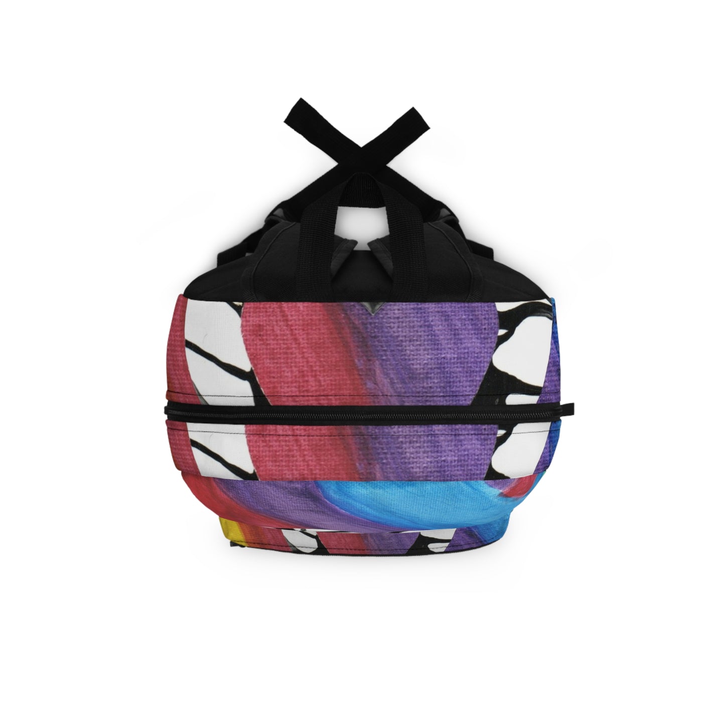 Rainbow Love Backpack, Colorful School Bag, Trendy Travel Backpack, Cute Gift for Students, Pride Accessories