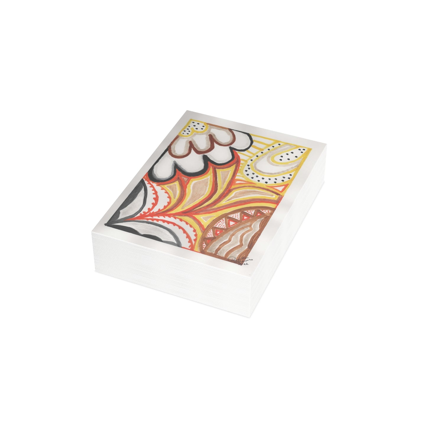 Postcard Bundles (envelopes included) - Original art print "Sun Joy",  from The Pamela Gene Designs Collection!