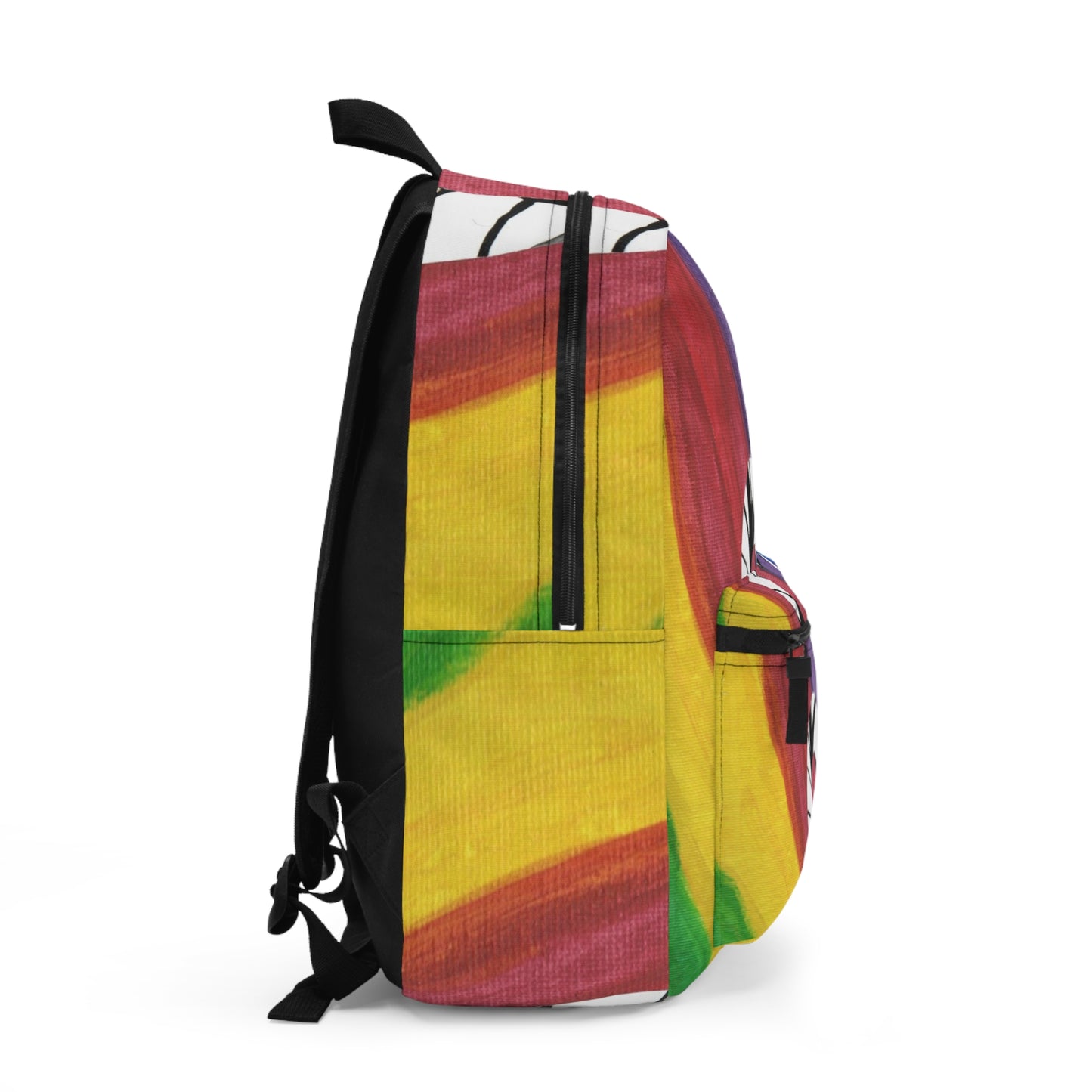Rainbow Love Backpack, Colorful School Bag, Trendy Travel Backpack, Cute Gift for Students, Pride Accessories