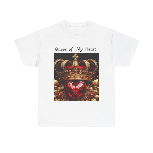 Queen of My Heart - Unisex Heavy Cotton Tee