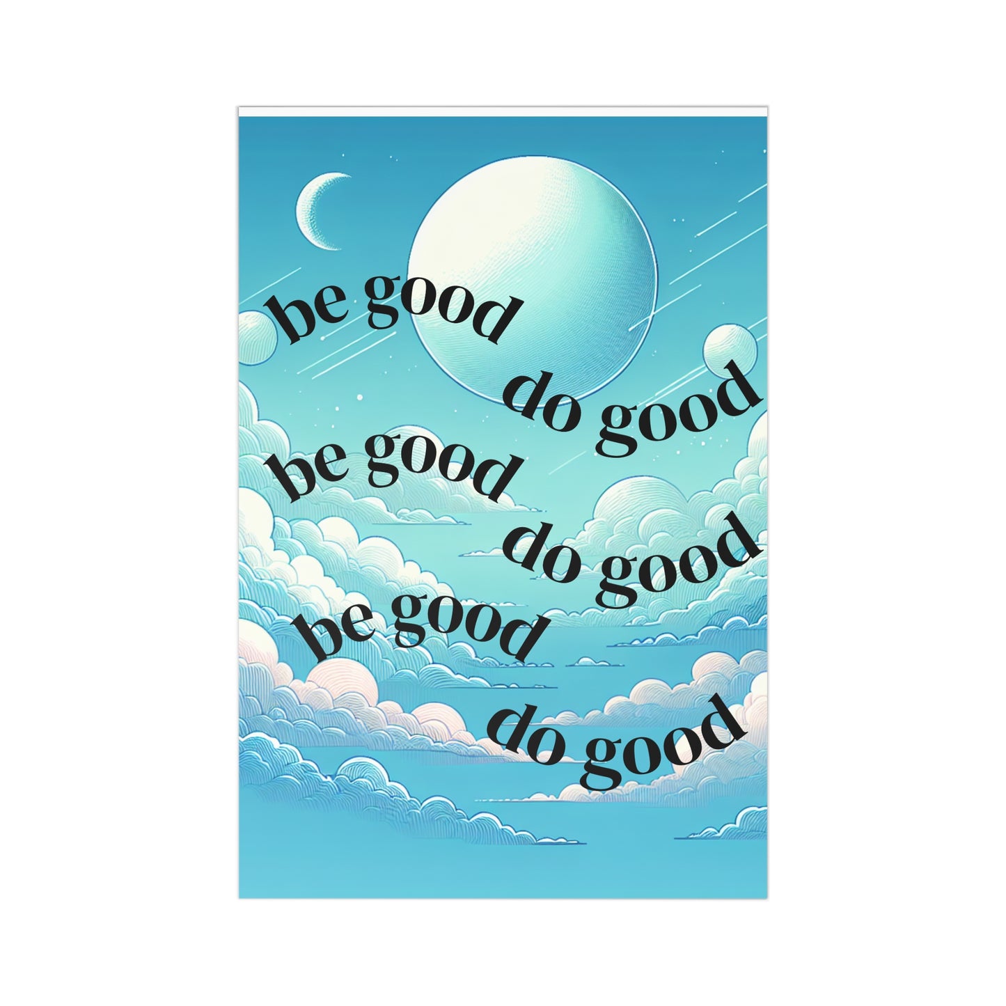 Inspirational Postcards Set, Motivational Cards, Encouragement Notes, Be Good Do Good Series, Gift for Friends, Stationery Decor