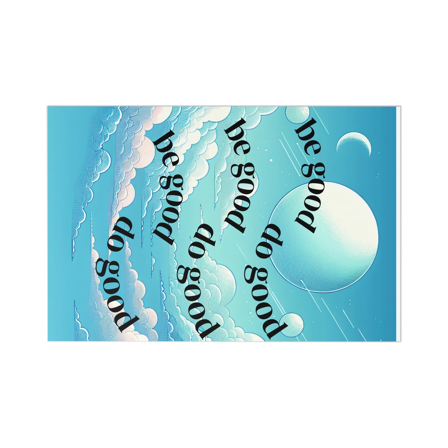 Inspirational Postcards Set, Motivational Cards, Encouragement Notes, Be Good Do Good Series, Gift for Friends, Stationery Decor