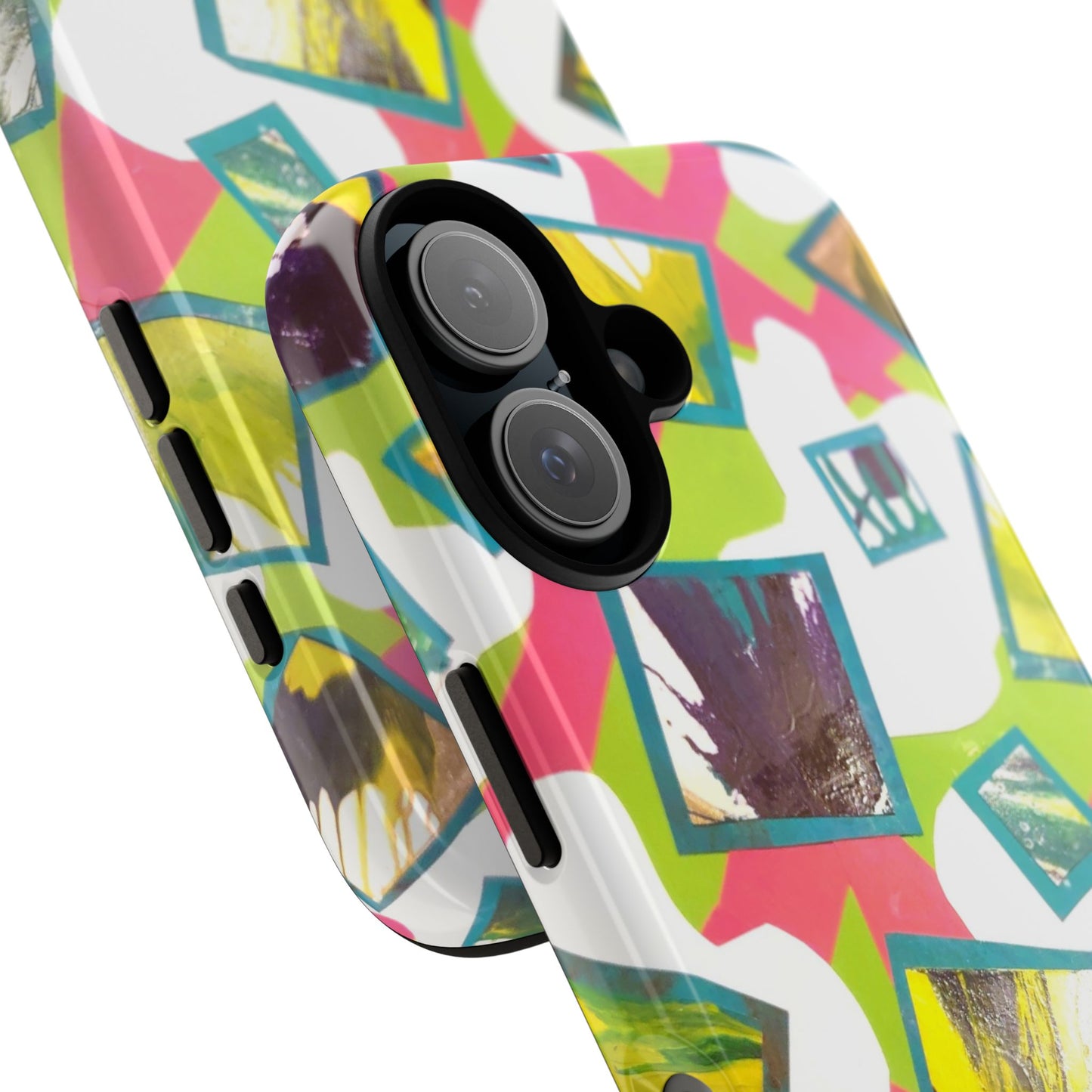 iPhone 16 Phone Case , Tough Cases, Colorful Cell Cover, Unique Tech Accessory, Gift for Her, Trendy Mobile Protector