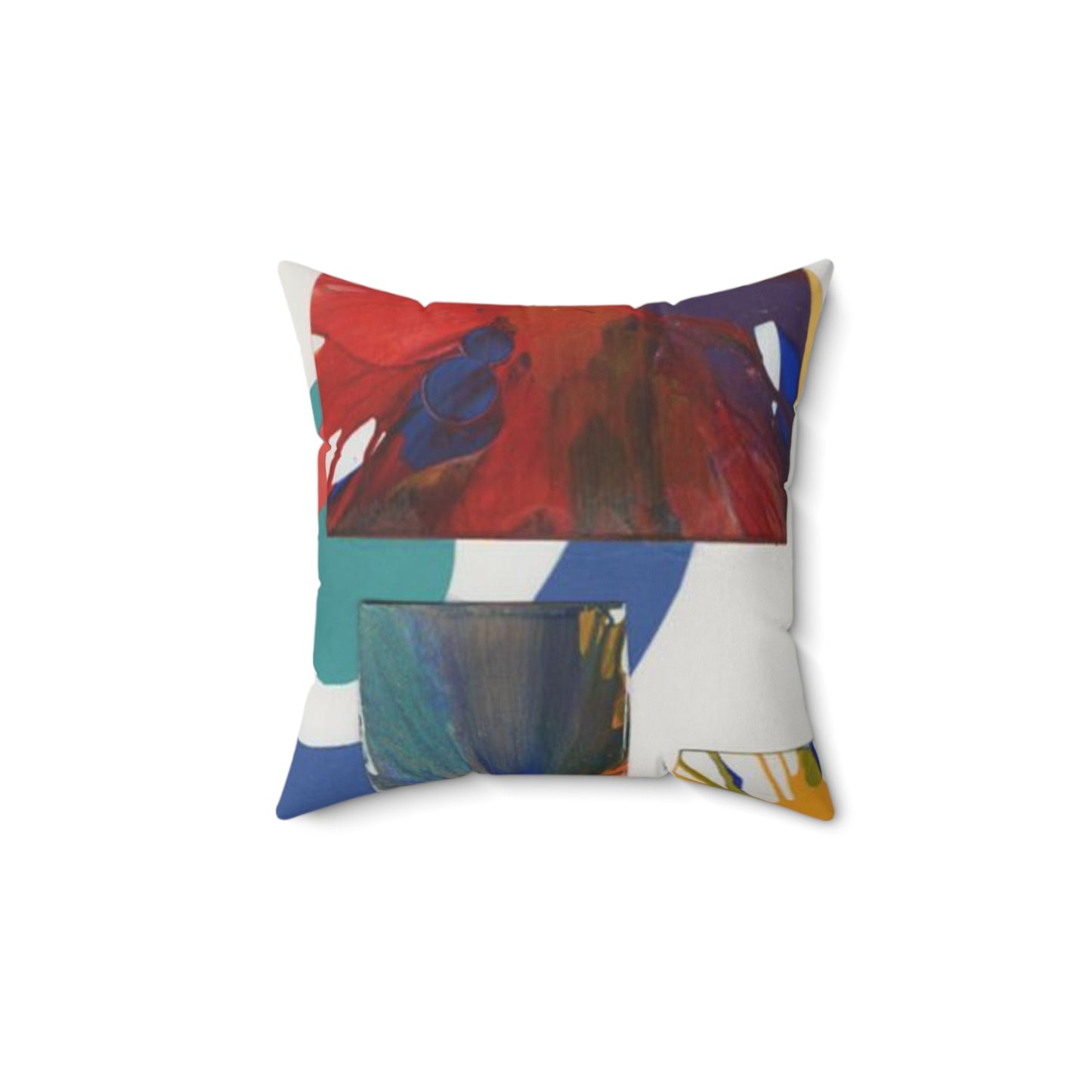 Square Decorative Pillow - Faux Suede Square Pillow - Featuring original artwork from PGD's Collection!