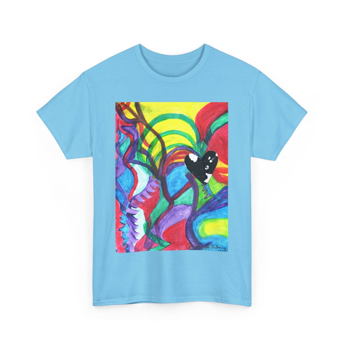 Mosiac Heart - Unisex Cotton Tee - Features Art you can wear!