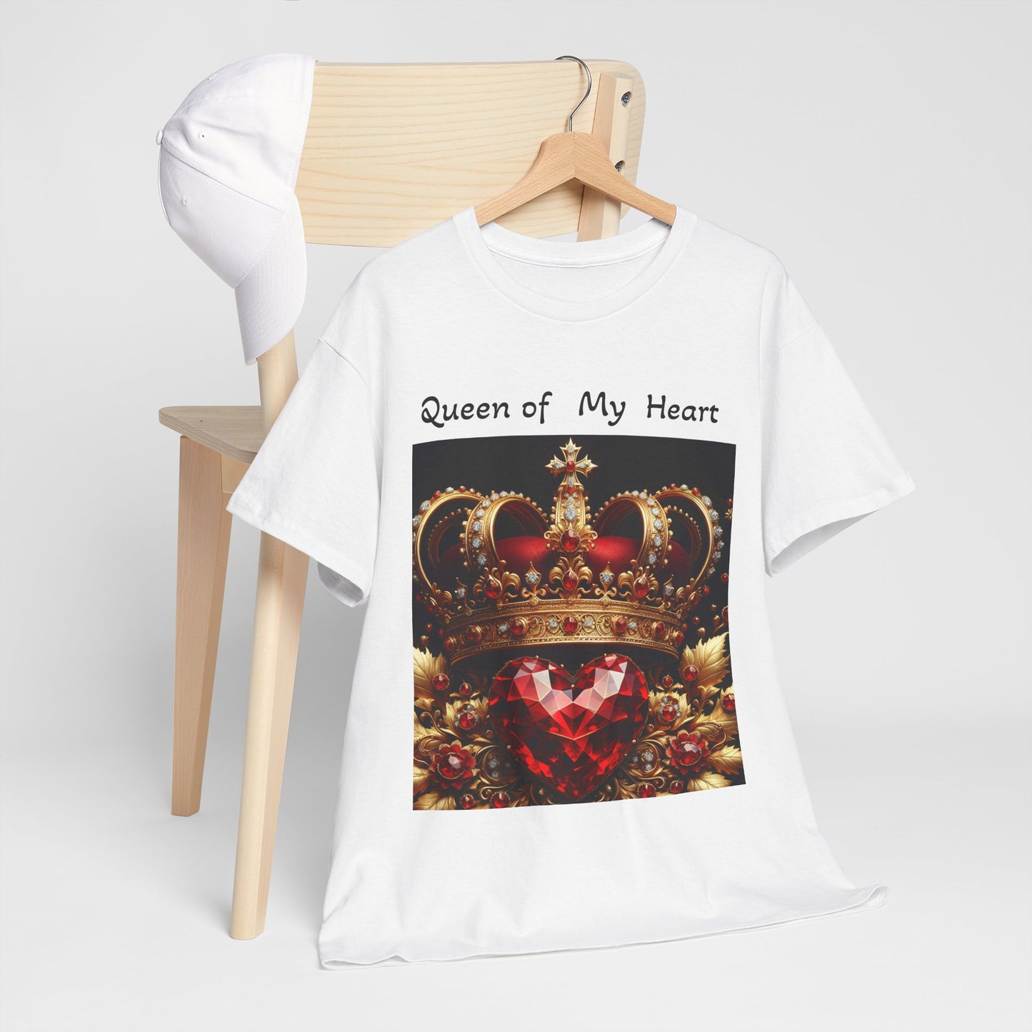 Queen of My Heart - Unisex Heavy Cotton Tee