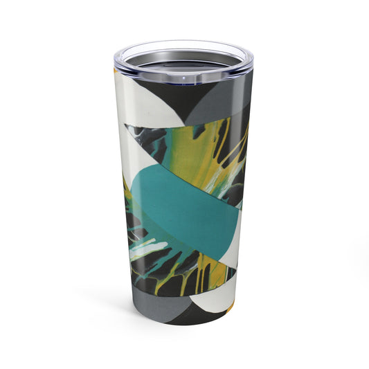 Colorful Abstract Tumbler 20oz | Modern Drinkware for On-the-Go | Perfect for Coffee, Tea, and Smoothies | Gift for Her, Birthday, [...]