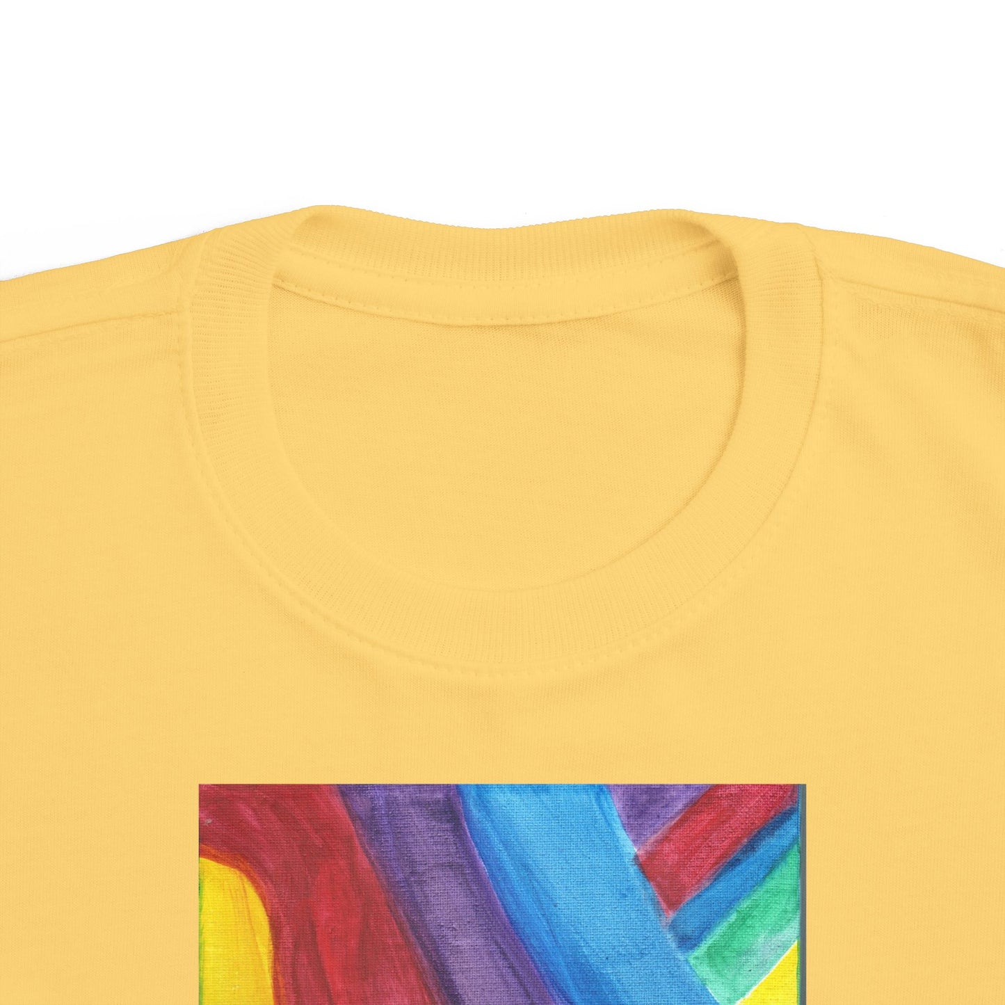 Toddler's T- Shirt - Rainbow Heart T -Shirt
