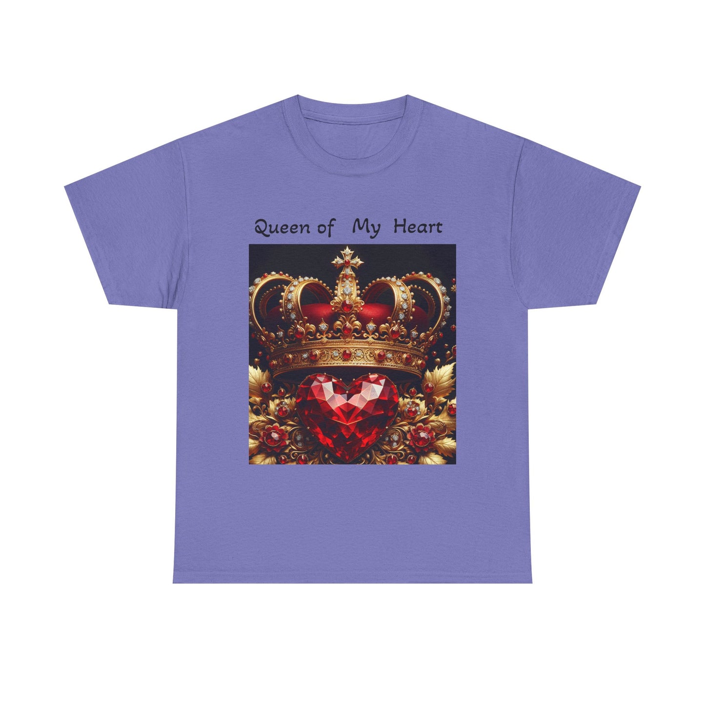 Queen of My Heart - Unisex Heavy Cotton Tee