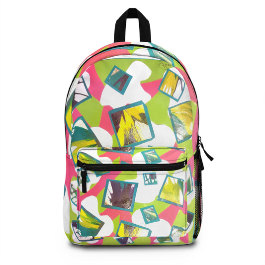 Colorful Backpack, Trendy Bag for School, Travel or Gifting, Bright Backpack for Teens, Unique Distinctive Design