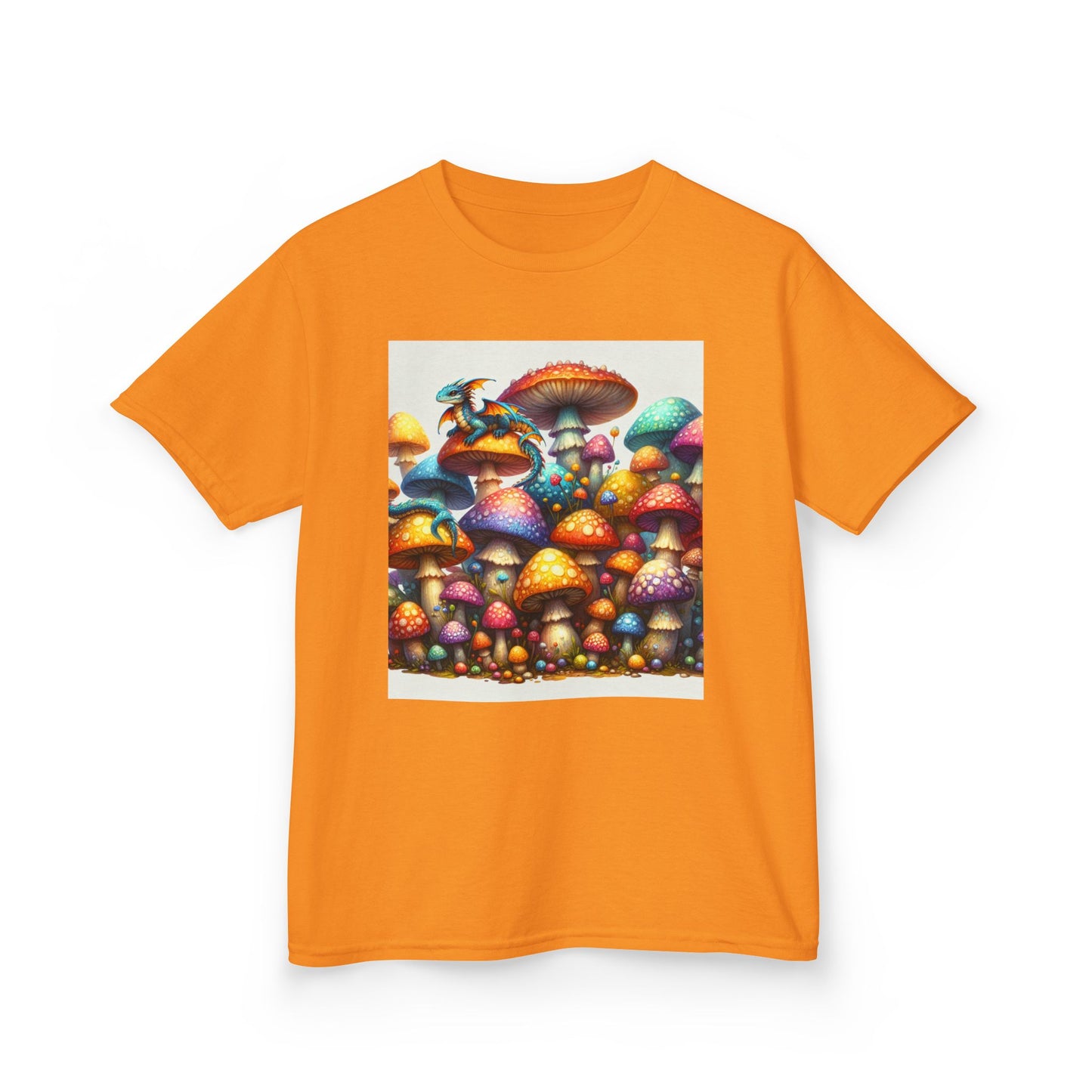 Kids Heavy Cotton™ Tee - Magic mushroom novelty print