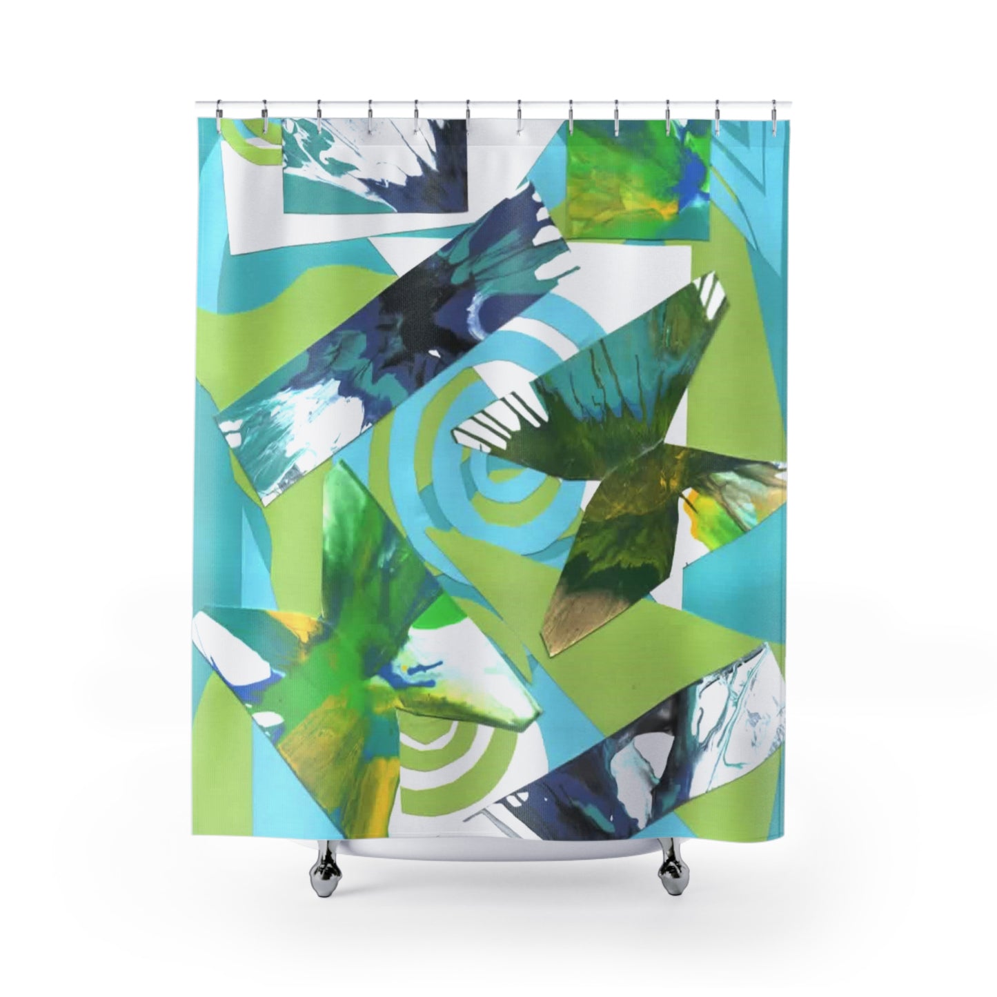 Spring Inspired - Shower Curtains -  original artwork "Butterfly Breeze", from Pamela Gene Designs Collection!