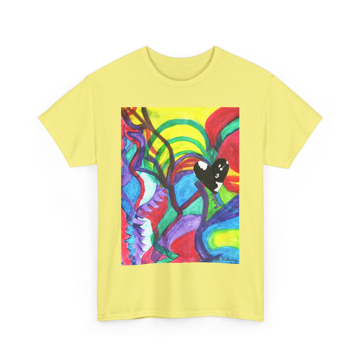 Mosiac Heart - Unisex Cotton Tee - Features Art you can wear!