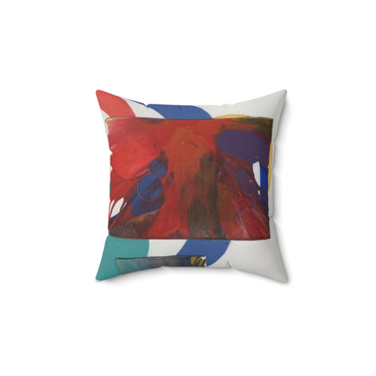 Artfully Designed - Faux Suede Square Pillow - Featuring original artwork from PGD's Collection!