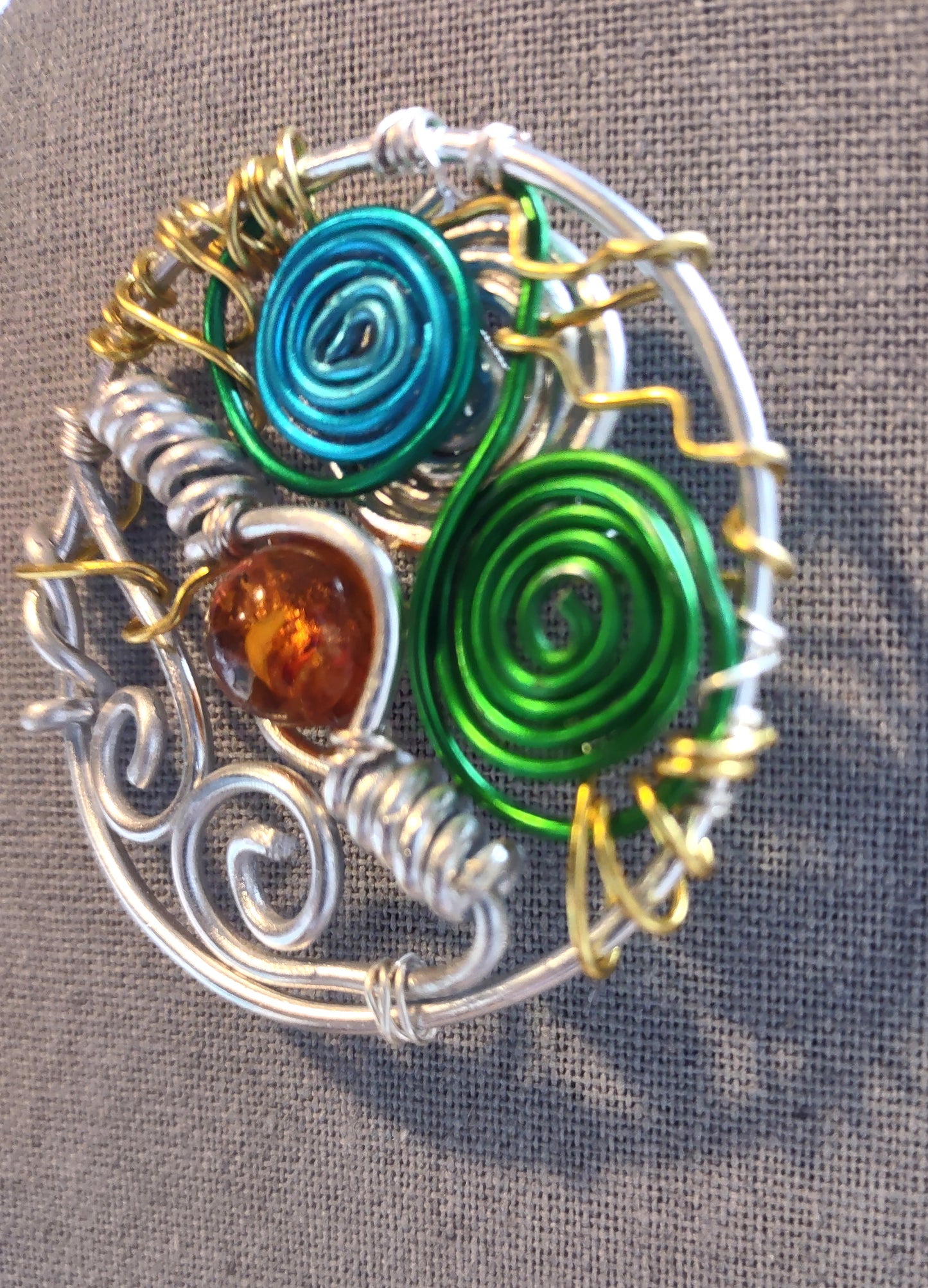 Abstract Art Aluminum Pins